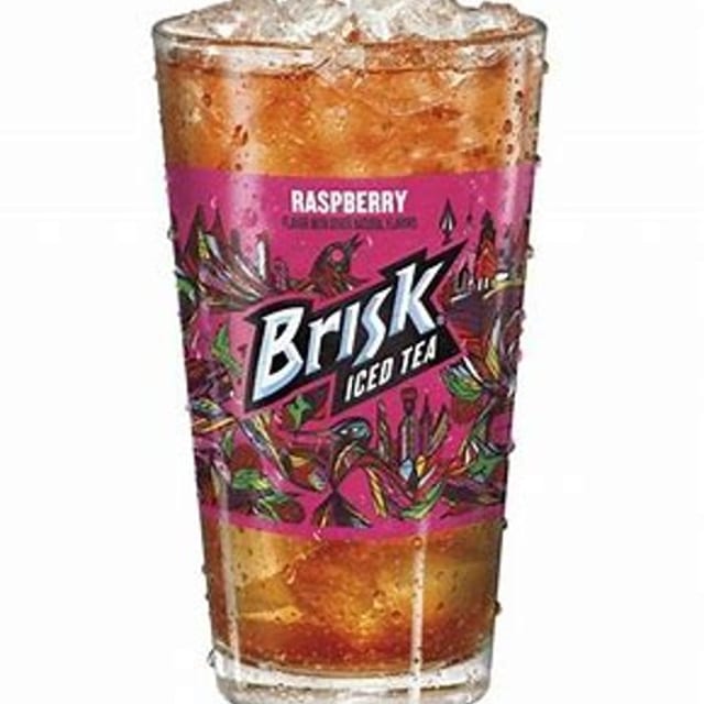 Raspberry Brisk Iced Tea.