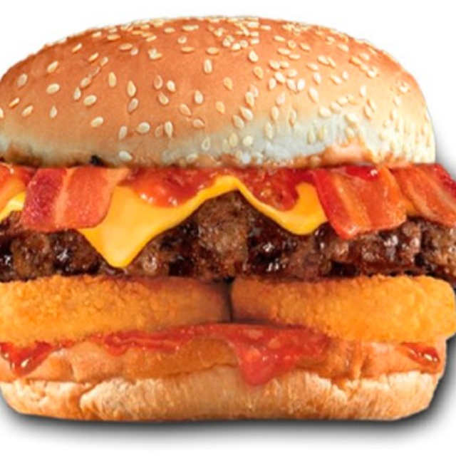 Western Bacon Cheeseburger.