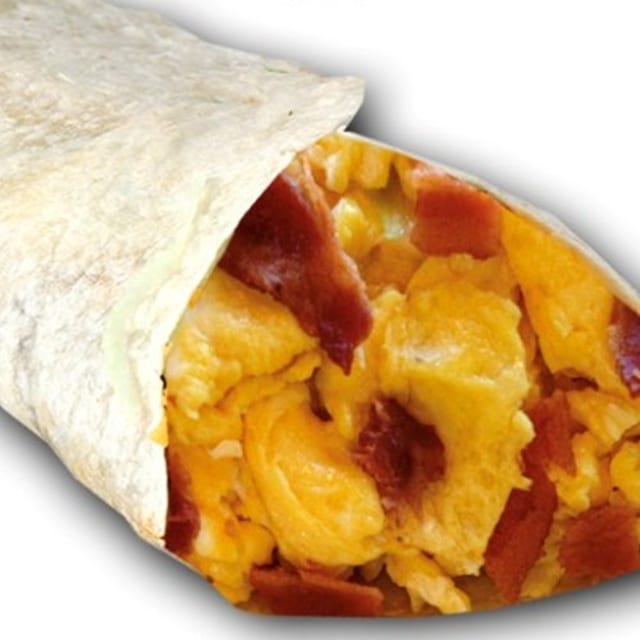 Bacon & Egg Burrito.