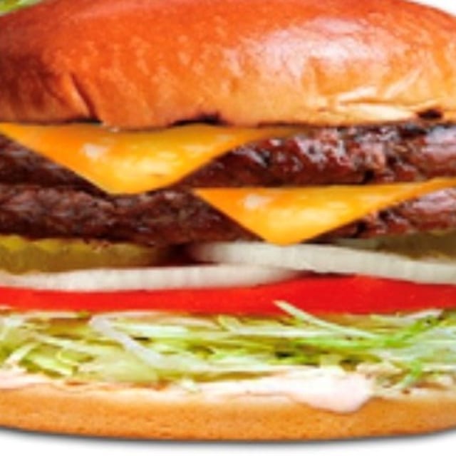 Jr. Double Deluxe Burger.